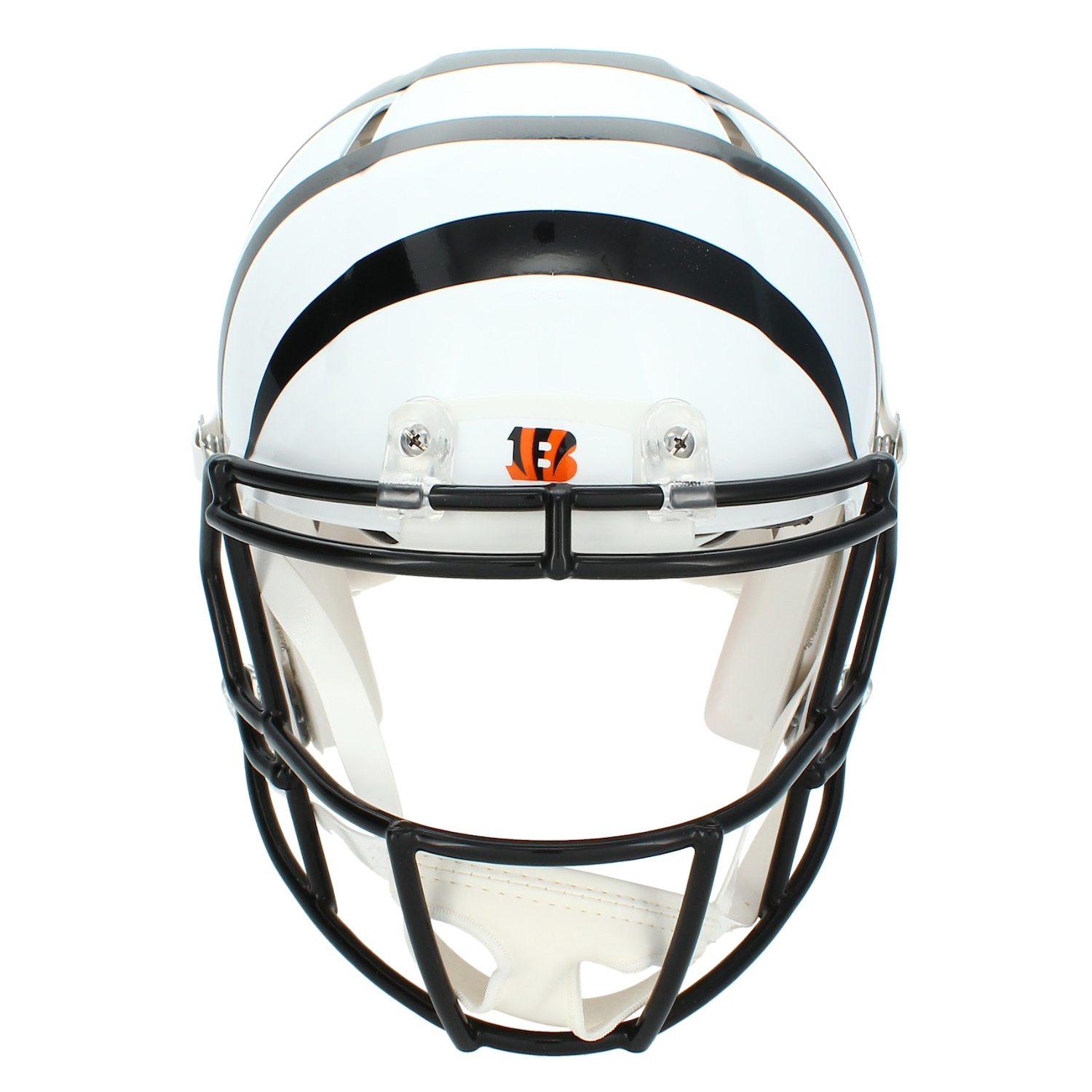 Chase Brown Autographed Cincinnati Bengals Alternate White Speed Authentic Helmet Beckett