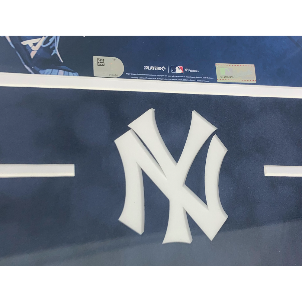 Aaron Judge Autographed Yankees Framed 16" x 20" B. Konnick Photo Fanatics LE 50