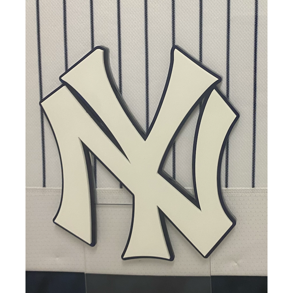 Aaron Judge Autographed "2022 AL MVP" New York Yankees Authentic 34" x 44" Framed Jersey Fanatics