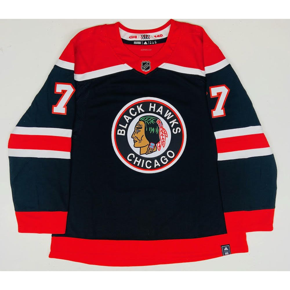 KIRBY DACH Autographed Chicago Blackhawks Authentic Reverse Retro Jersey FANATICS