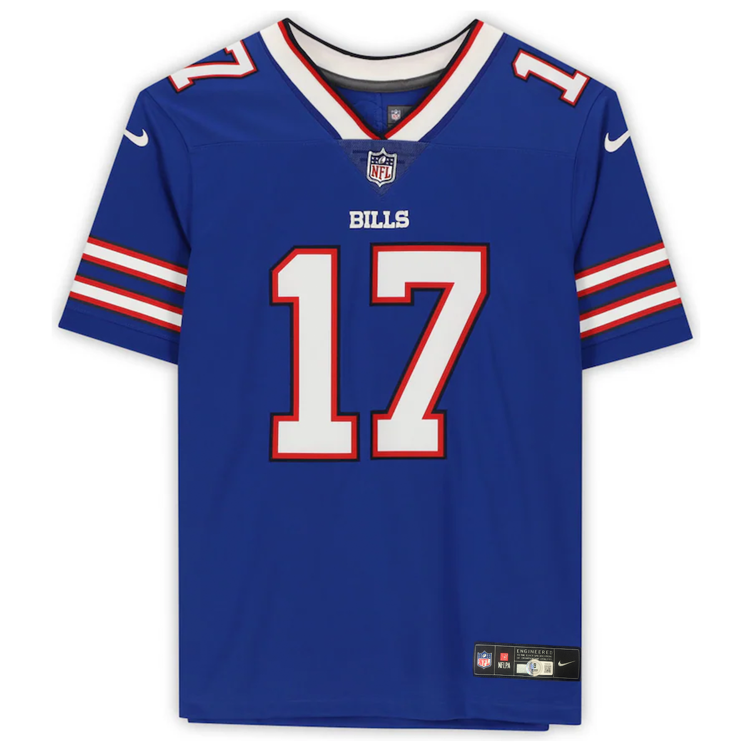 Josh Allen Autographed Buffalo Bills Nike F.U.S.E. Blue Limited Jersey Beckett