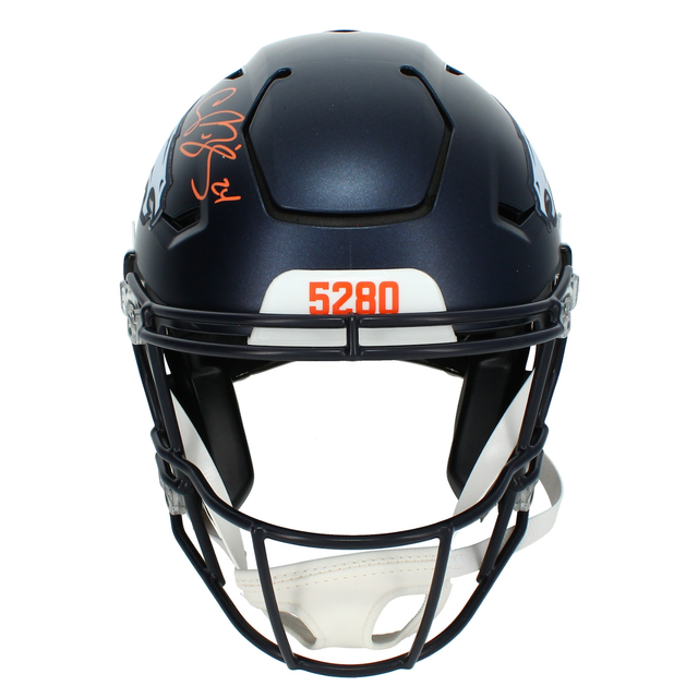 Champ Bailey Autographed Denver Broncos SpeedFlex Authentic Helmet Beckett