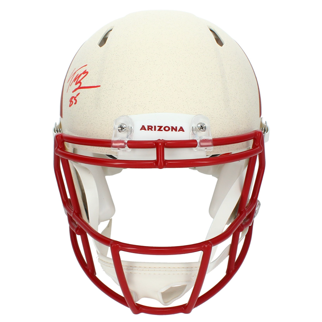 Trey McBride Autographed Arizona Cardinals 'Rivalries' Speed Authentic Helmet Beckett