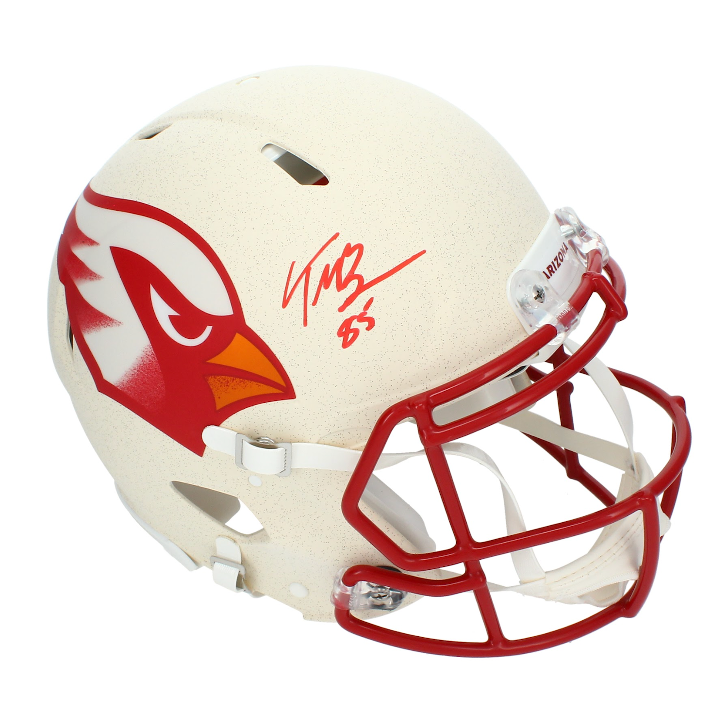 Trey McBride Autographed Arizona Cardinals 'Rivalries' Speed Authentic Helmet Beckett