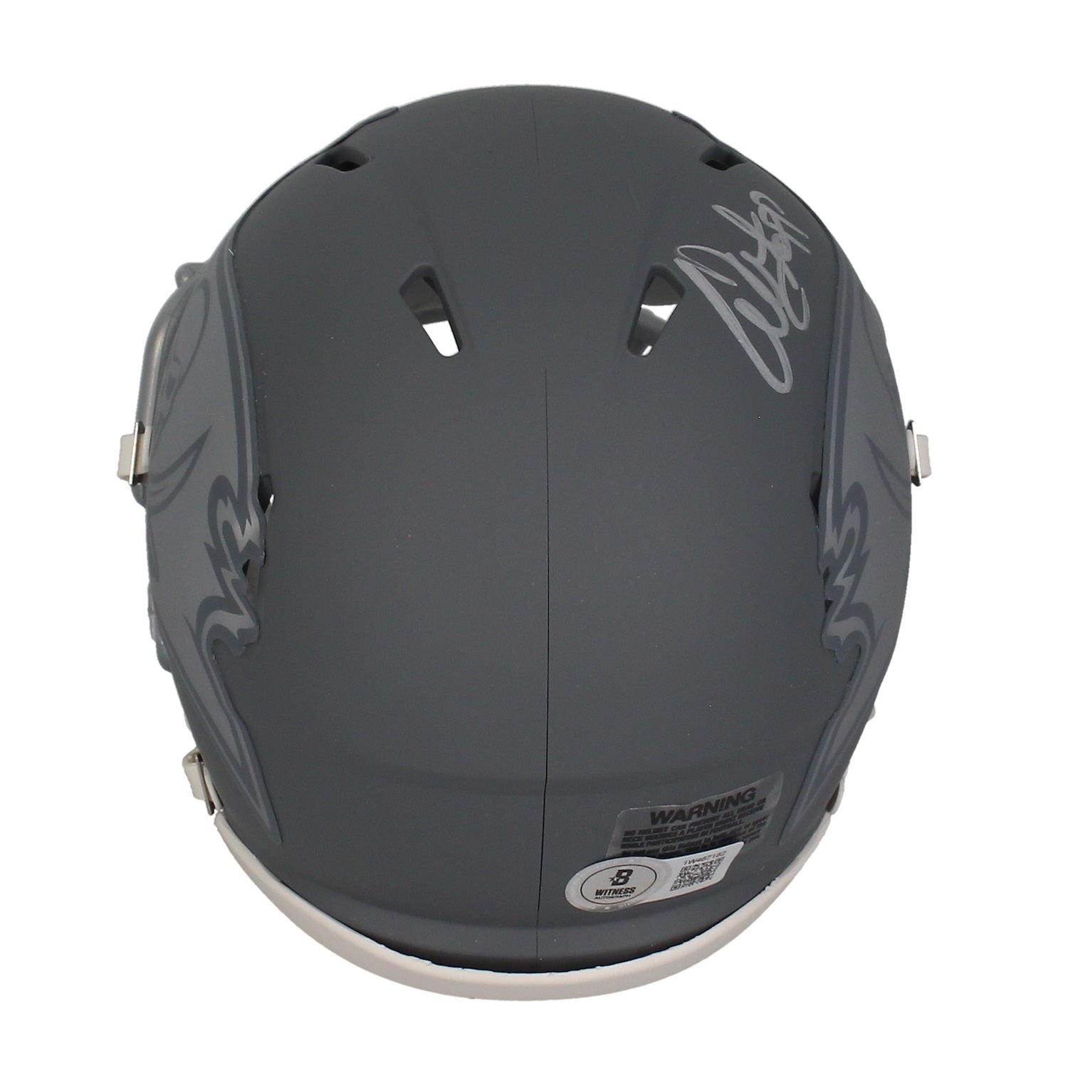 Warren Sapp Autographed Tampa Bay Buccaneers Slate Mini Speed Beckett