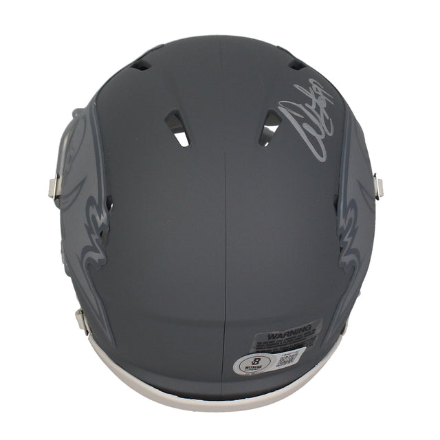 Warren Sapp Autographed Tampa Bay Buccaneers Slate Mini Speed Beckett