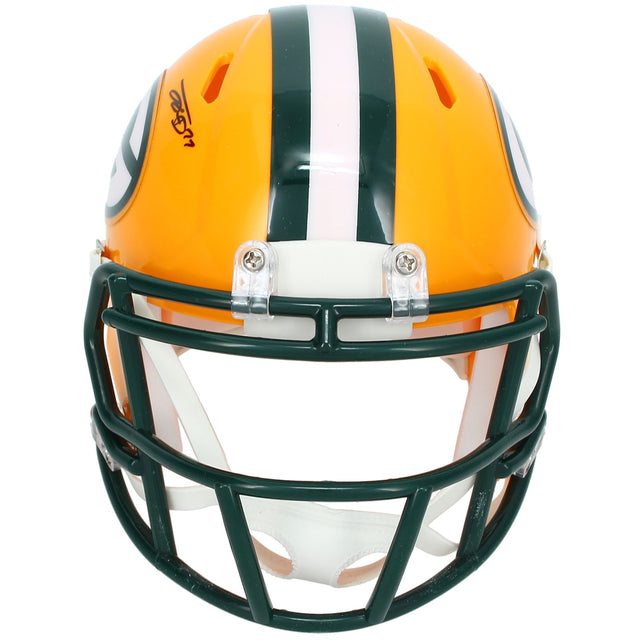 Jayden Reed Autographed Green Bay Packers Speed Mini Helmet Beckett