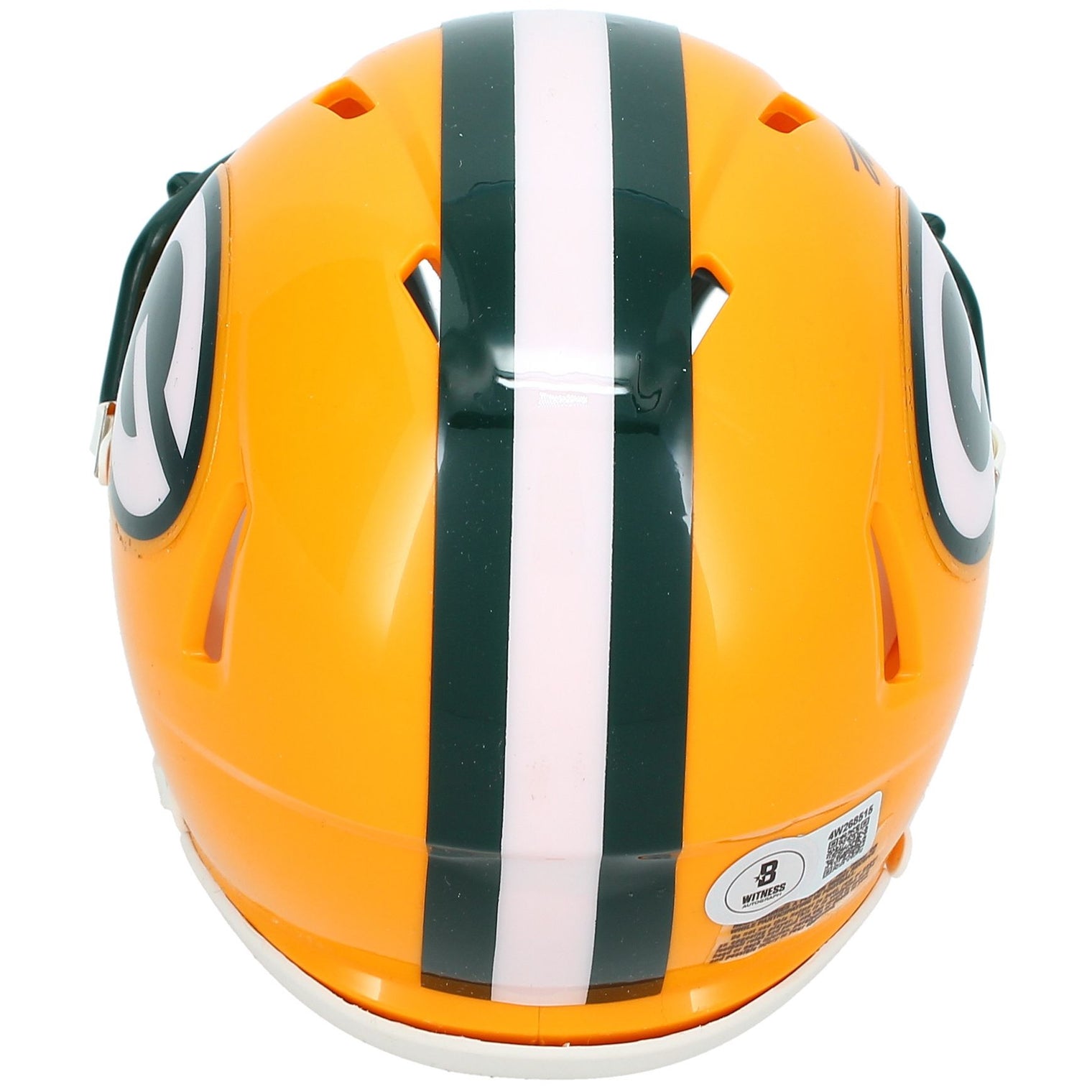 Jayden Reed Autographed Green Bay Packers Speed Mini Helmet Beckett