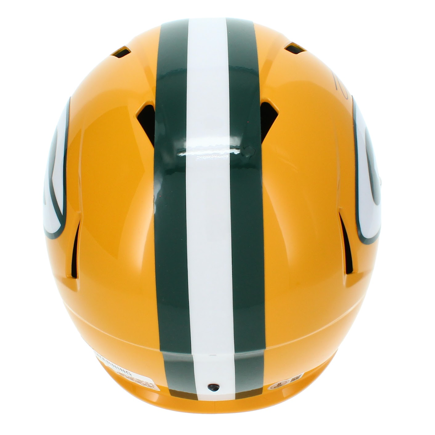 Jayden Reed Autographed Green Bay Packers Throwback Full Size Speed Helmet Beckett