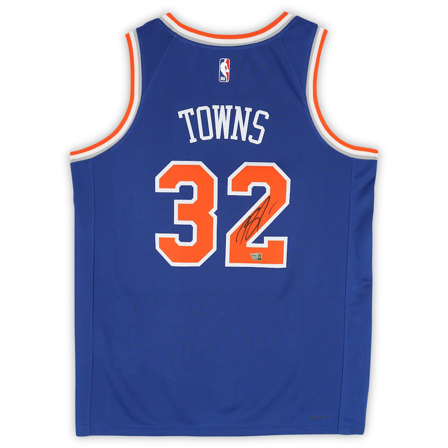 Karl-Anthony Towns Autographed New York Knicks Nike Swingman Jersey Fanatics
