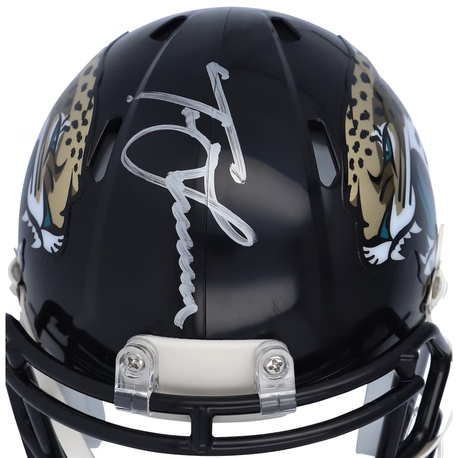 Trevor Lawrence Autographed Jacksonville Jaguars Mini Speed Helmet Fanatics