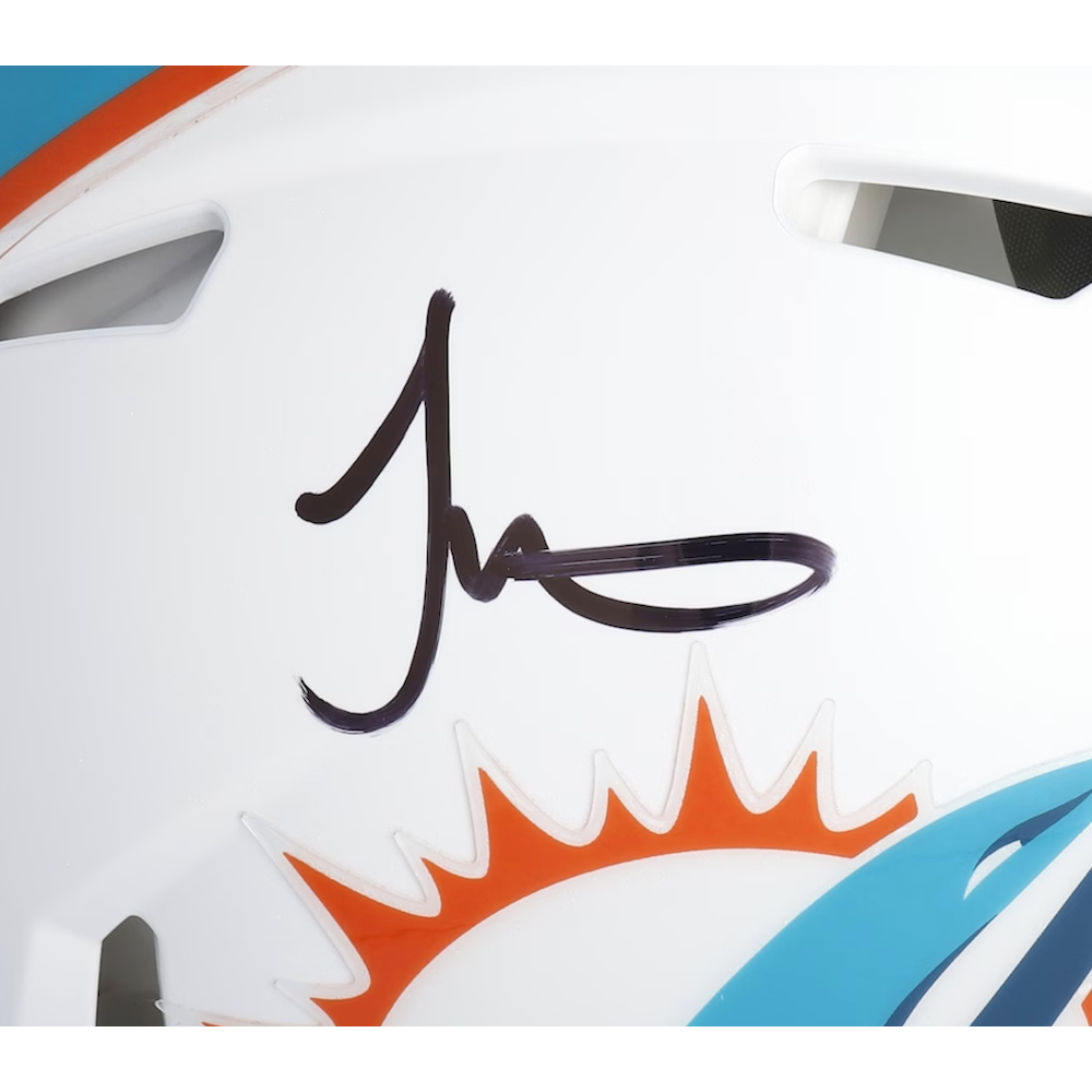 Tyreek Hill Autographed Miami Dolphins Authentic Speed Helmet Fanatics