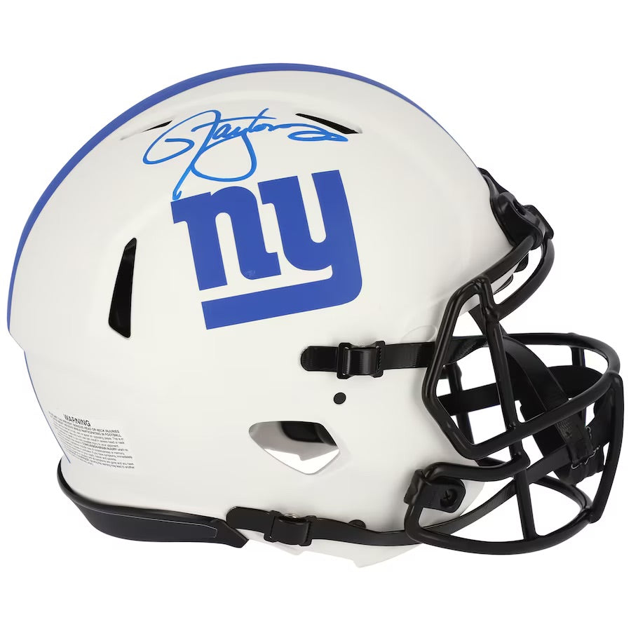 Lawrence Taylor Autographed New York Giants Lunar Eclipse Authentic Speed Helmet Fanatics