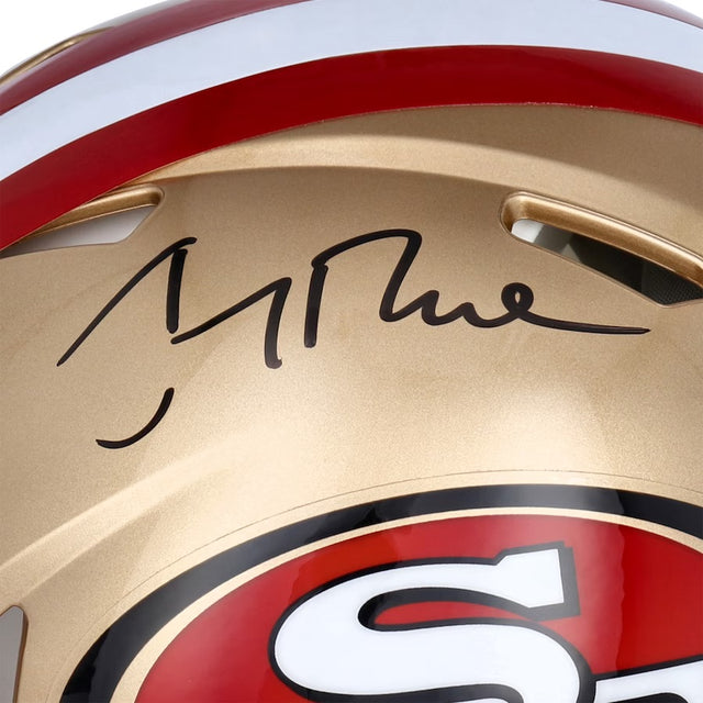 Jerry Rice Autographed San Francisco 49ers Authentic Speed Helmet Fanatics