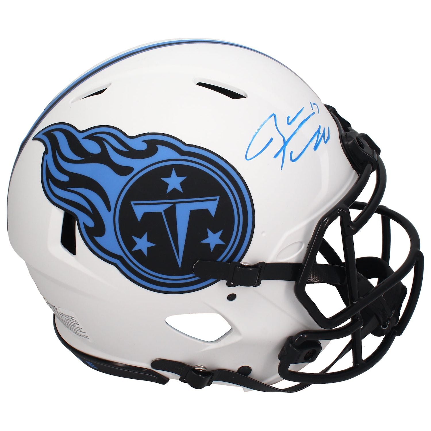 Ryan Tannehill Autographed Titans Lunar Eclipse Authentic Speed Helmet Fanatics