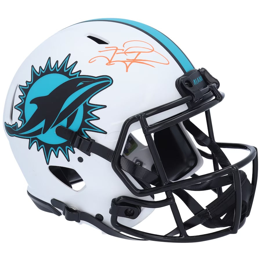 Tua Tagovailoa Autographed Dolphins Lunar Authentic Speed Helmet Fanatics