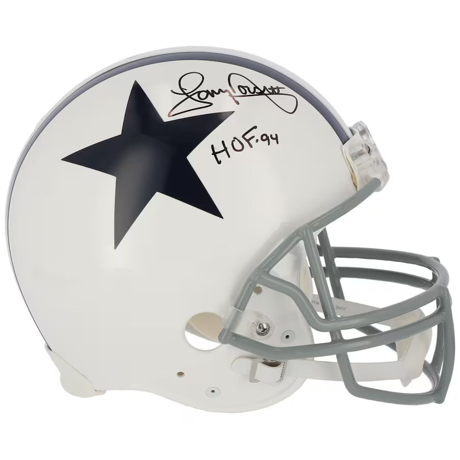 Tony Dorsett Autographed "HOF 94" Cowboys Authentic Throwback Helmet Fanatics