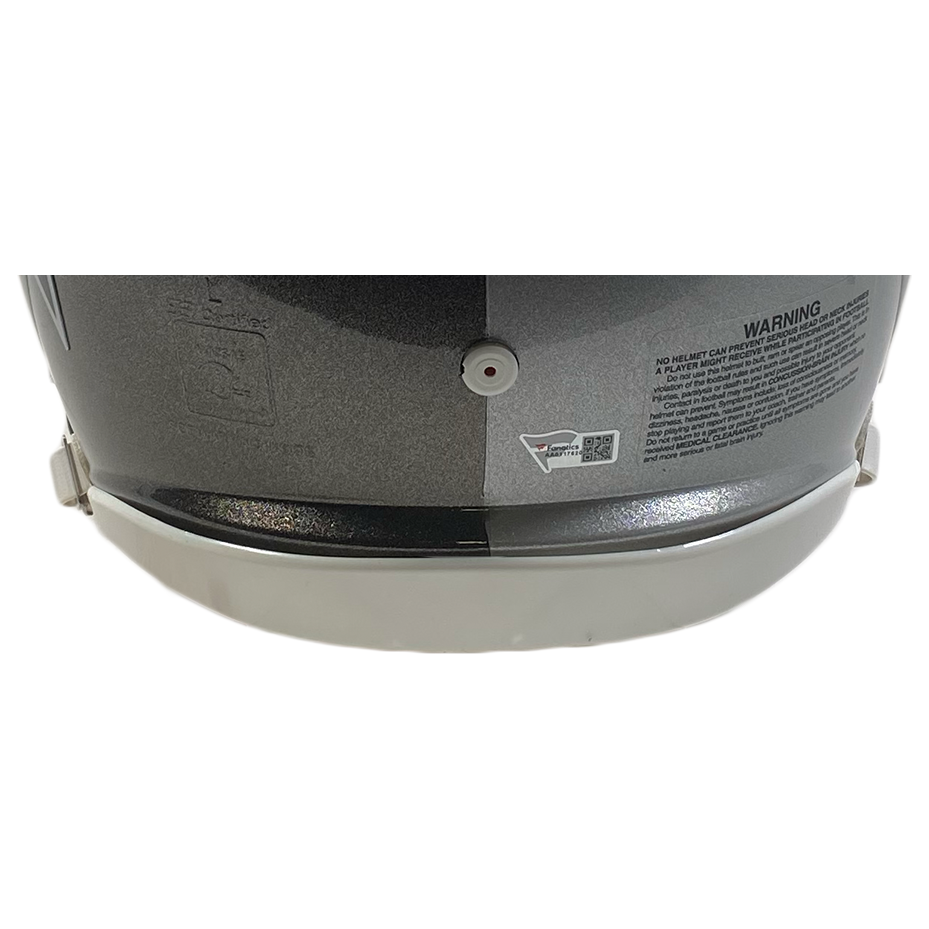 TOM BRADY Autographed Buccaneers / Patriots Split Authentic Helmet FANATICS