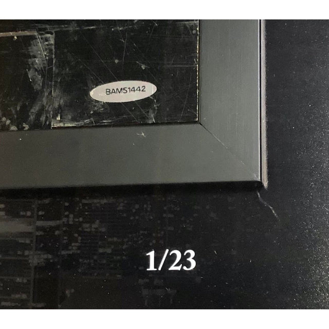 MICHAEL JORDAN Autographed Chicago Bulls GU Floor 36" x 36" Display UDA LE 1/23