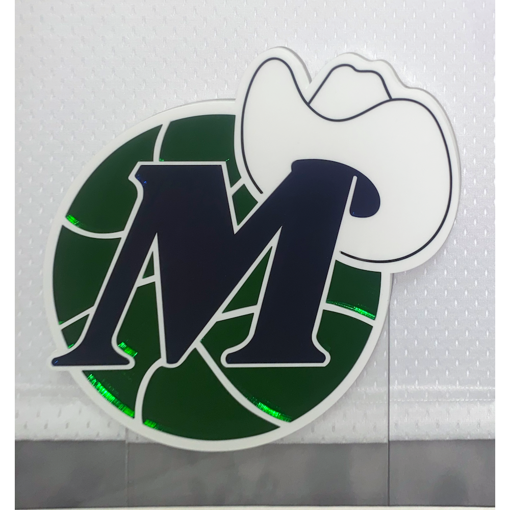 Dirk Nowitzki Autographed Dallas Mavericks Throwback M&N 34" x 42" Framed White Jersey Panini