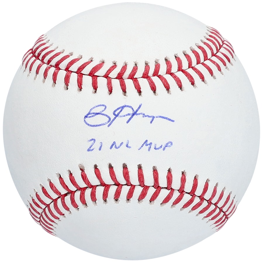 BRYCE HARPER Autographed "21 NL MVP" Philadelphia Phillies Official MLB Baseball FANATICS