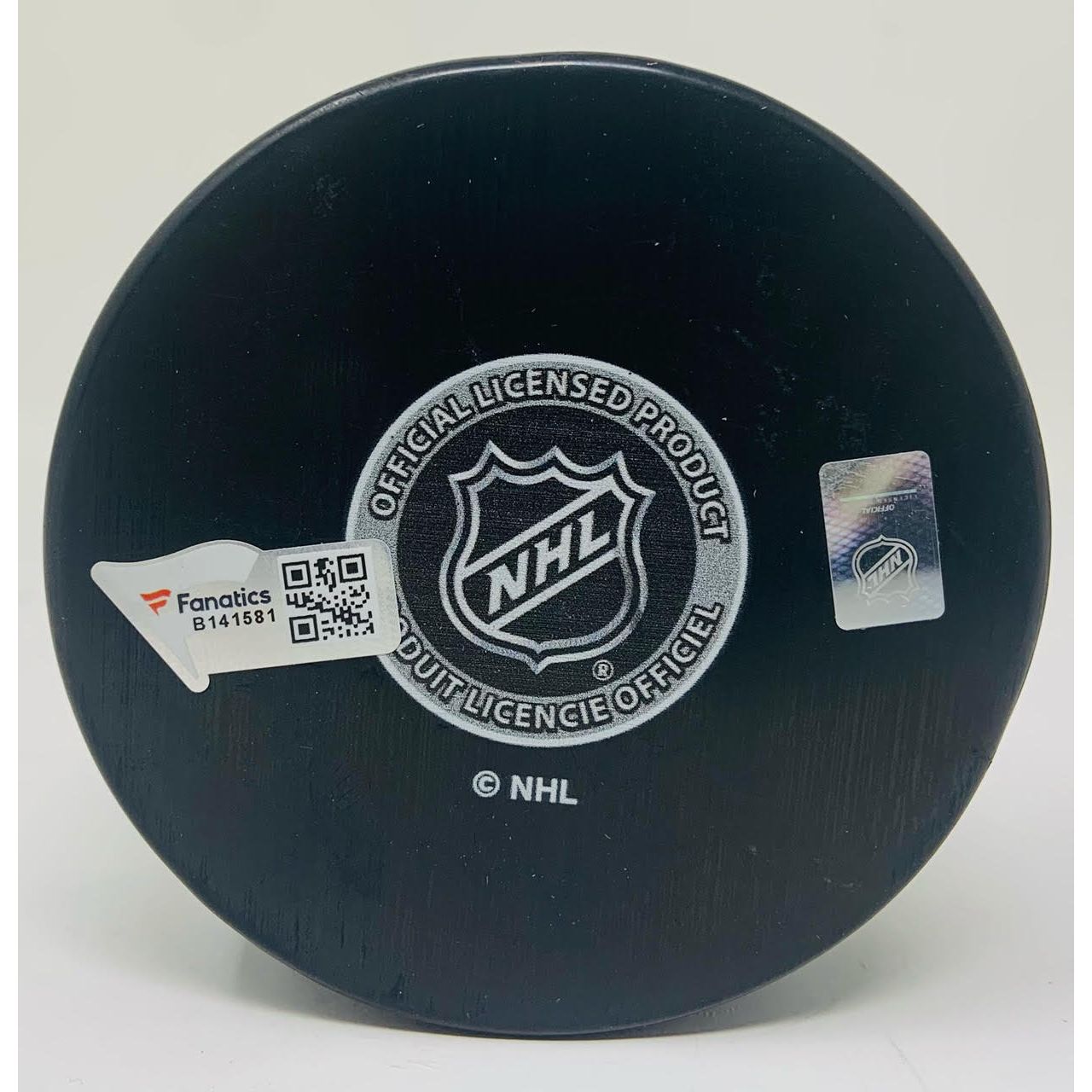LEON DRAISAITL Autographed "2020 HART & Art Ross" Edmonton Oilers Puck FANATICS