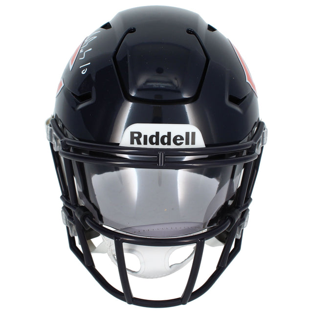 Luther Burden III Autographed Chicago Bears SpeedFlex Midi Helmet Beckett
