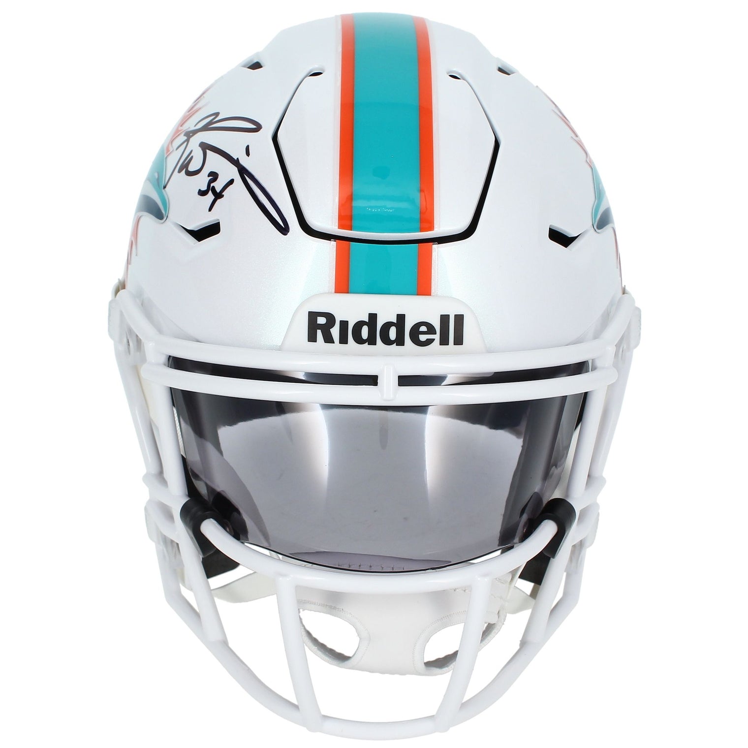 Ricky Williams Autographed Miami Dolphins Speedflex Midi Helmet Beckett