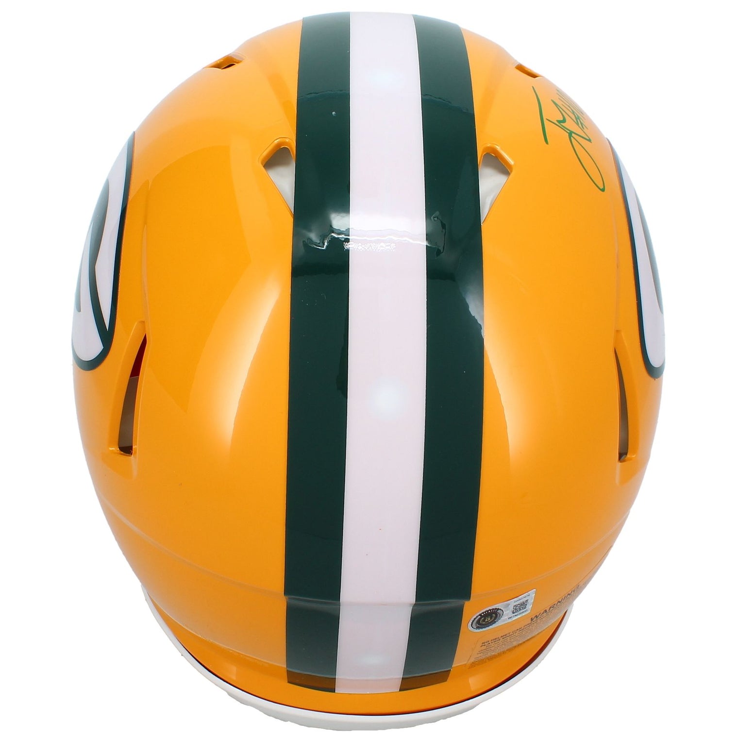 Jordan Love Autographed Green Bay Packers 1961-79 Throwback Speed Authentic Helmet Beckett