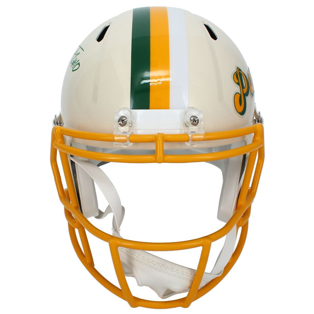 Jordan Love Autographed Green Bay Packers RETRO Speed Full Size Helmet Beckett