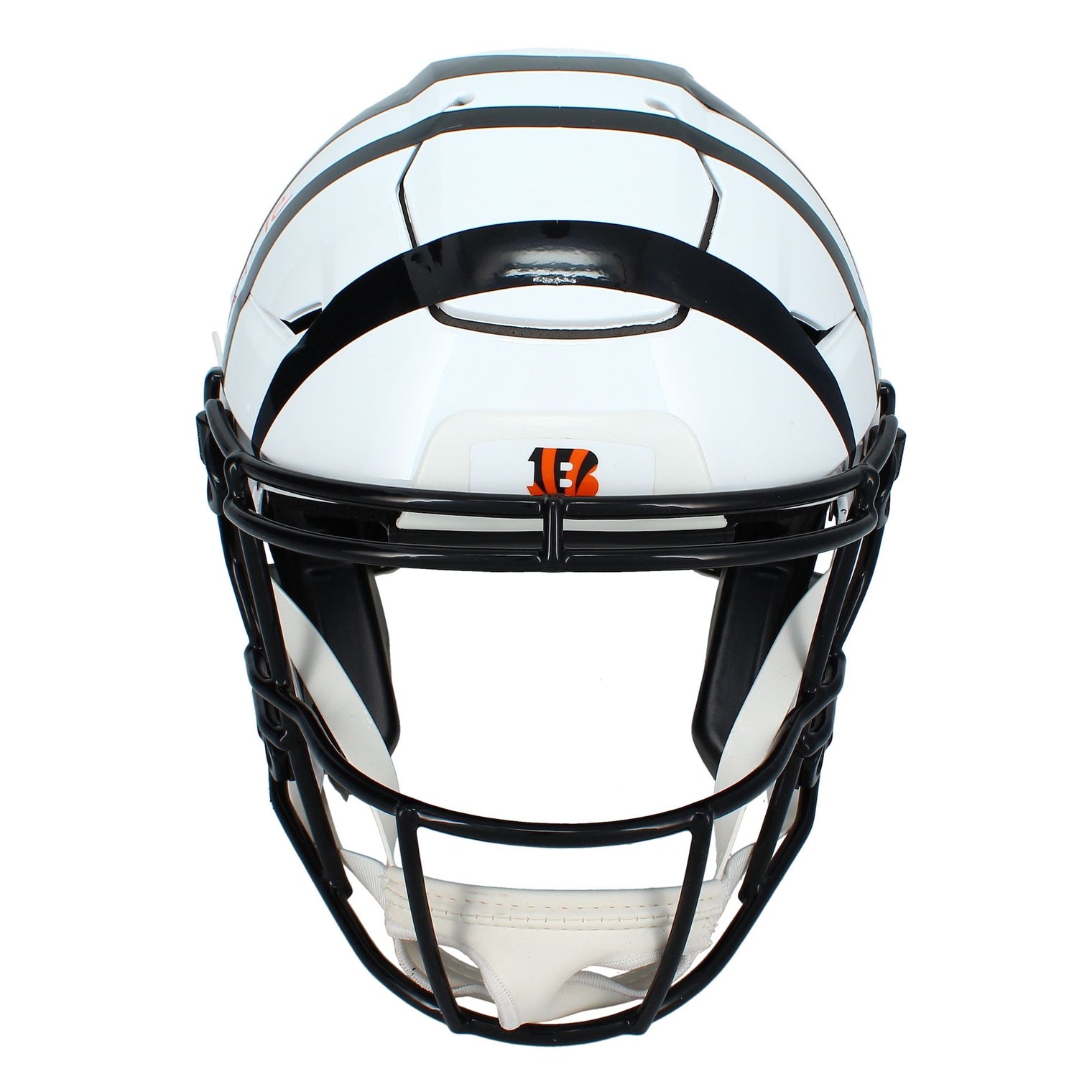 Ja'Marr Chase Autographed/Inscribed "24 TC" (Triple Crown) Cincinnati Bengals White 2022 Alternate SpeedFlex Authentic Helmet Beckett