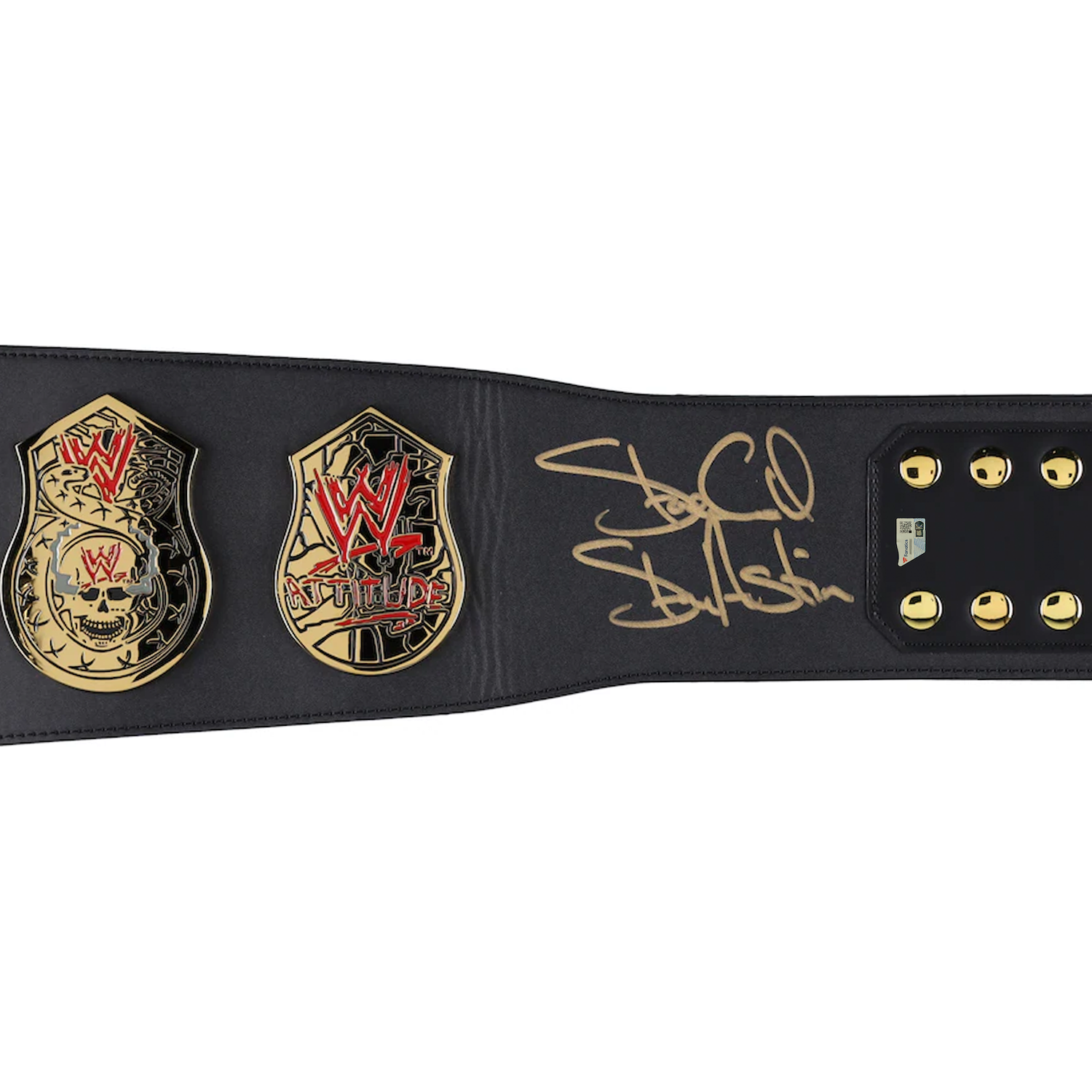 Stone Cold Steve Austin Autographed Replica WWE Championship Belt Fanatics