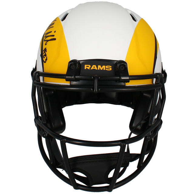 Puka Nacua / Kyren Williams Autographed Rams Lunar Authentic Helmet Fanatics