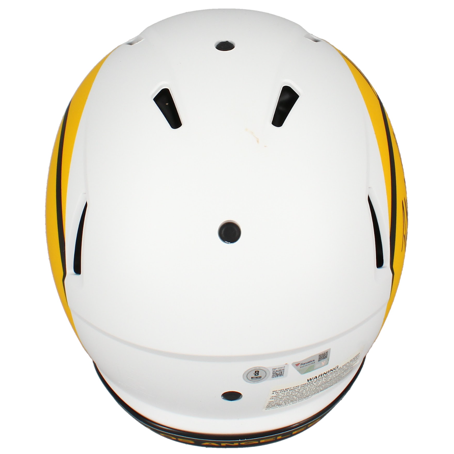 Puka Nacua / Kyren Williams Autographed Rams Lunar Authentic Helmet Fanatics