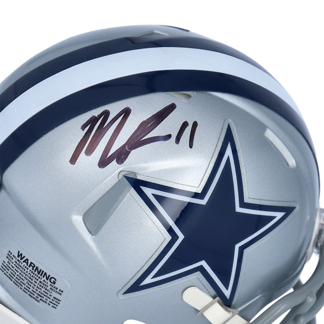 MICAH PARSONS Autographed Dallas Cowboys Speed Mini Helmet FANATICS