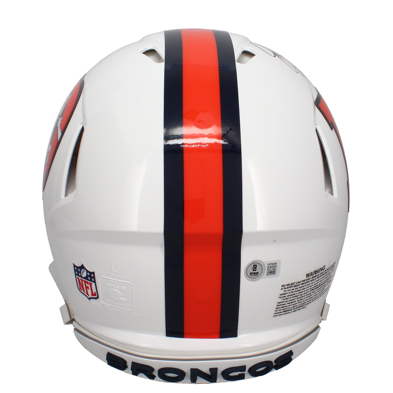 John Elway Signed "2x SB Champ" Broncos Authentic Alt. Helmet w/ Visor Beckett