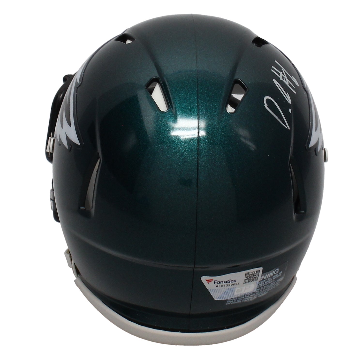 Devonta Smith Autographed Eagles Speed Mini Helmet Fanatics