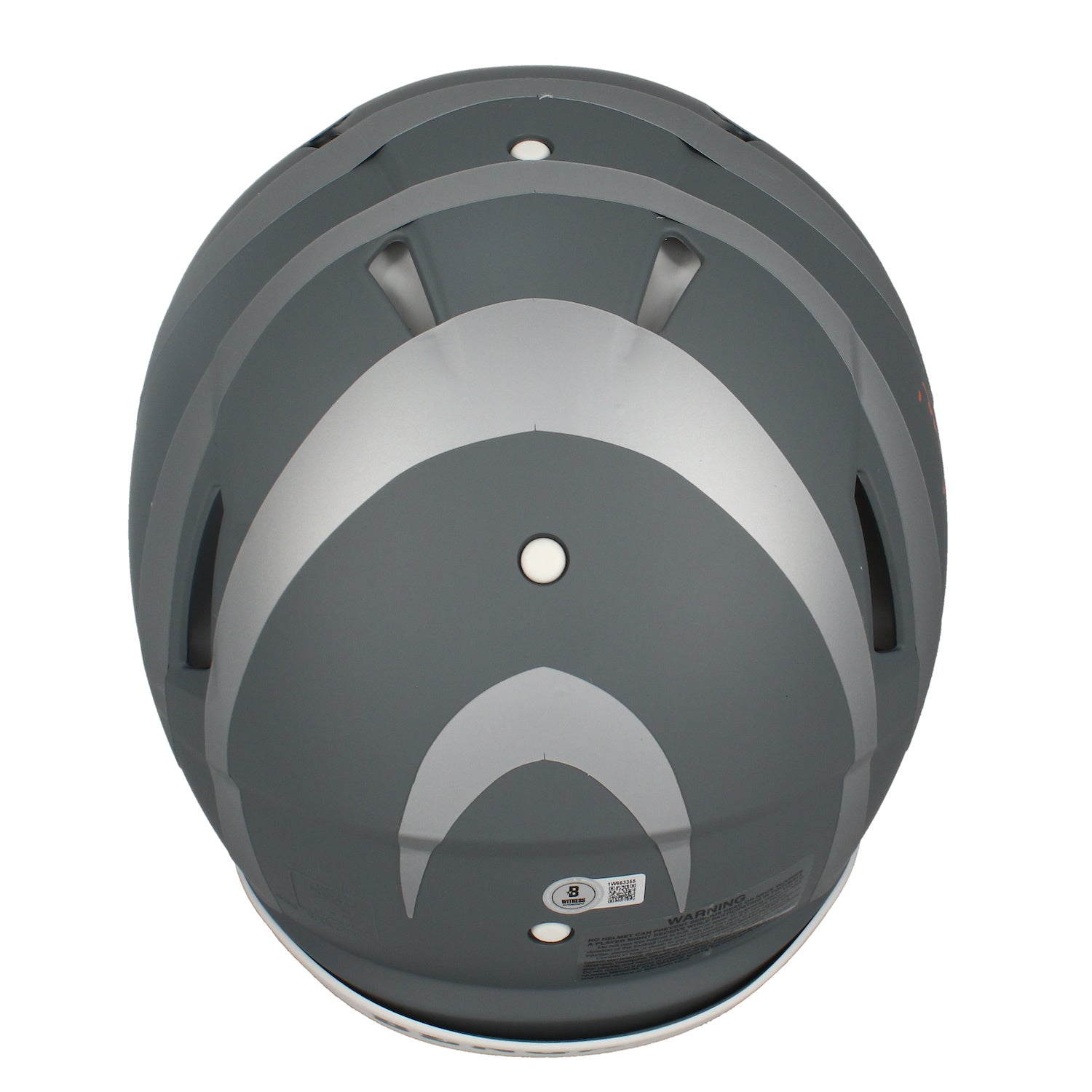 Ja'Marr Chase Autographed Bengals Slate Authentic Helmet w/ Visor Beckett