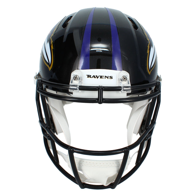 Zay Flowers Autographed Baltimore Ravens Speed Authentic Helmet Beckett