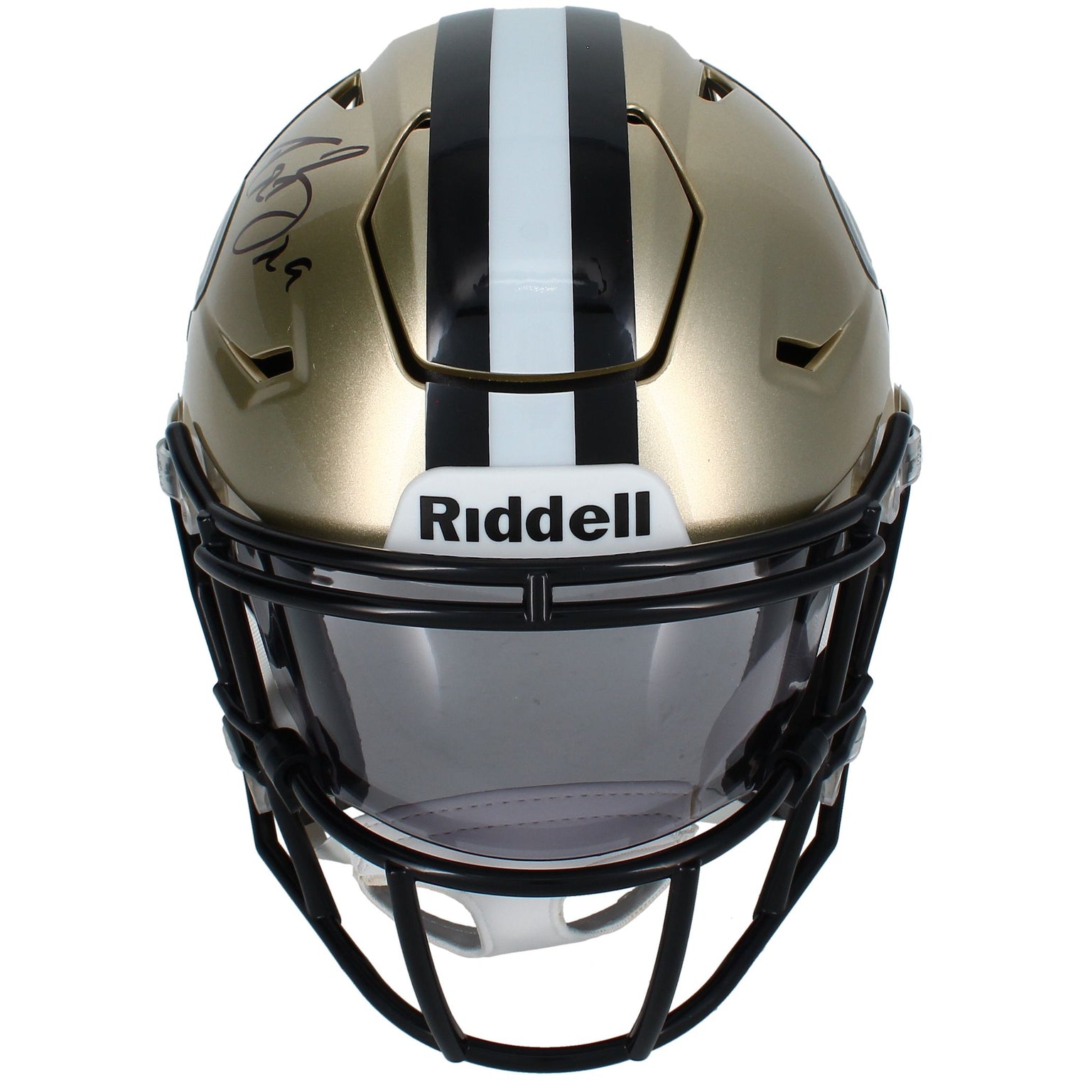 Drew Brees Autographed New Orleans Saints Speedflex Midi Helmet Beckett