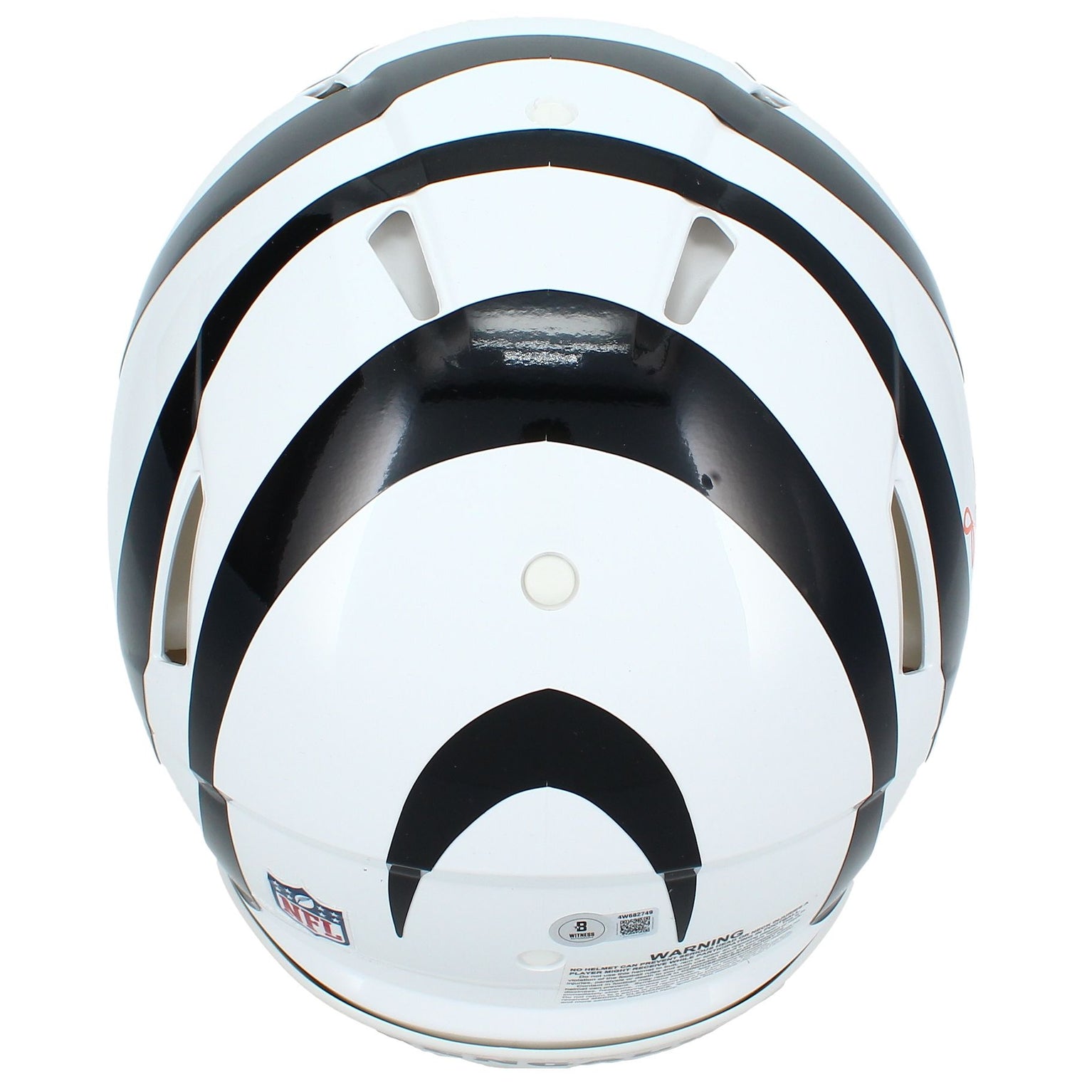Ja'Marr Chase Autographed Cincinnati Bengals White 2022 Alternate Speed Authentic Helmet Beckett
