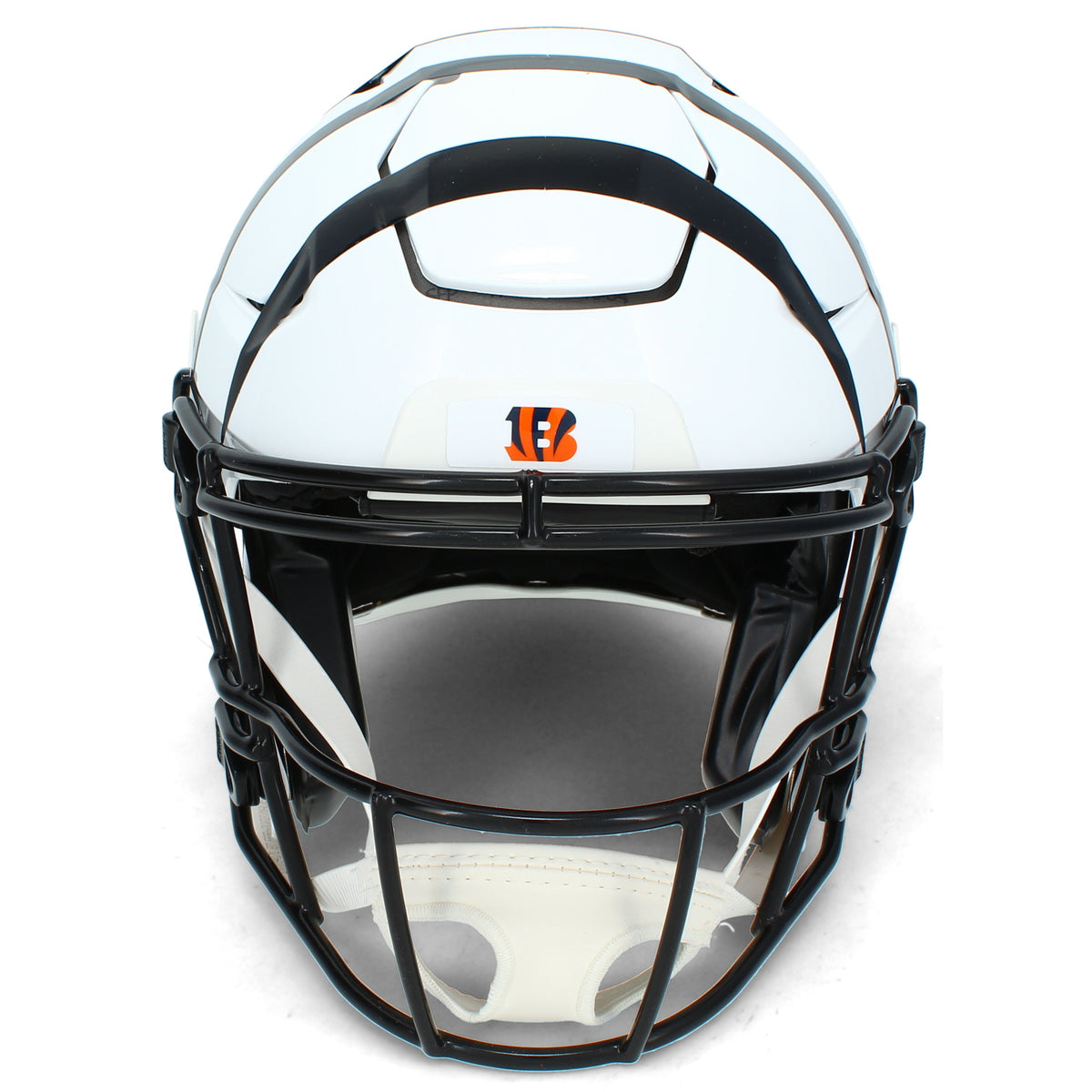 Ja'Marr Chase Autographed Cincinnati Bengals White 2022 Alternate Speedflex Authentic Helmet Beckett