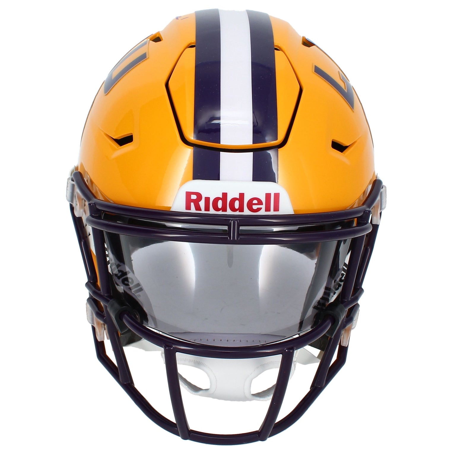Ja'Marr Chase Autographed LSU Tigers Speedflex Midi Helmet Beckett Witnessed