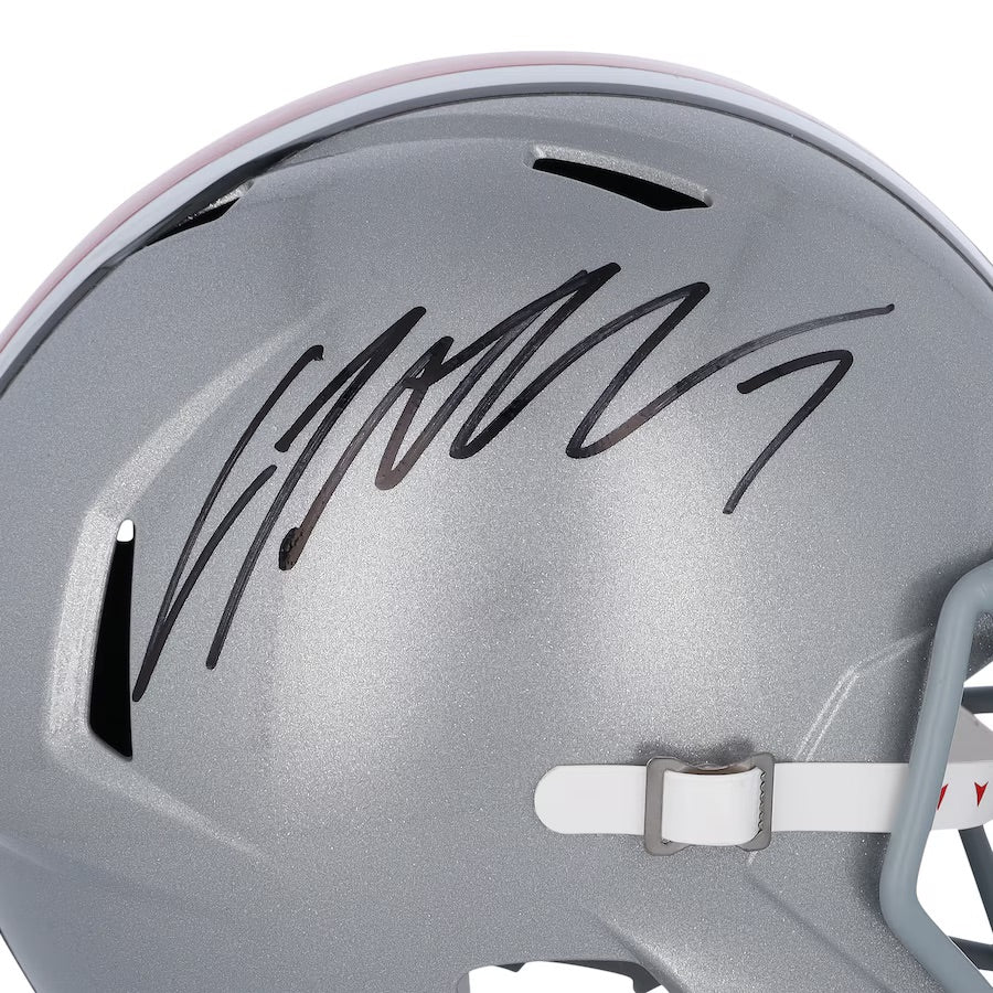 C.J. Stroud Autographed Ohio State Buckeyes Full Size Speed Helmet Fanatics