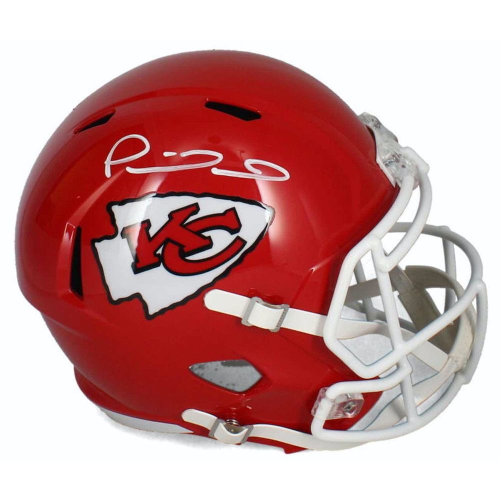 Patrick Mahomes Autographed Kansas City Chiefs Full Size Speed Replica Helmet Beckett