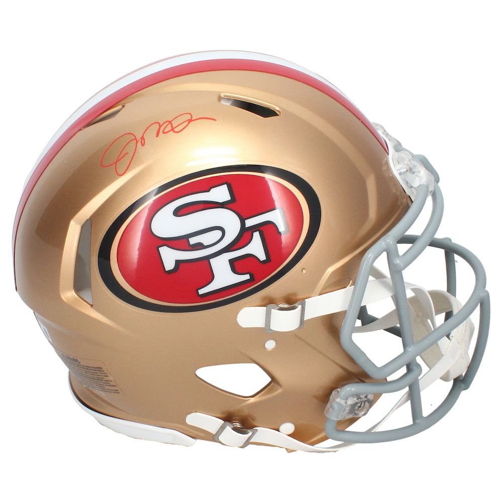 Joe Montana Autographed San Francisco 49ers Authentic Speed Helmet Beckett