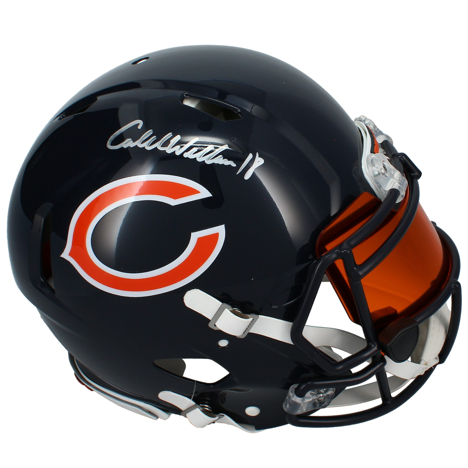Caleb Williams Autographed Chicago Bears Authentic Helmet w/ Visor Fanatics