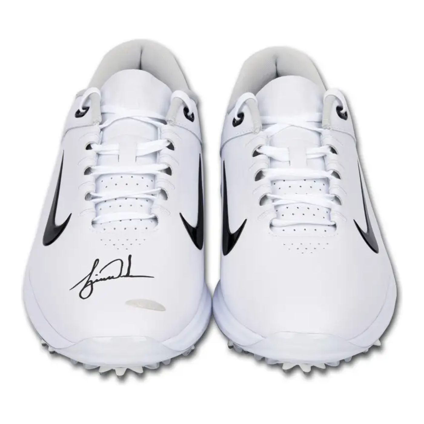 Tiger Woods Autographed Nike Air Zoom Tiger Woods 2020 Golf Shoes UDA