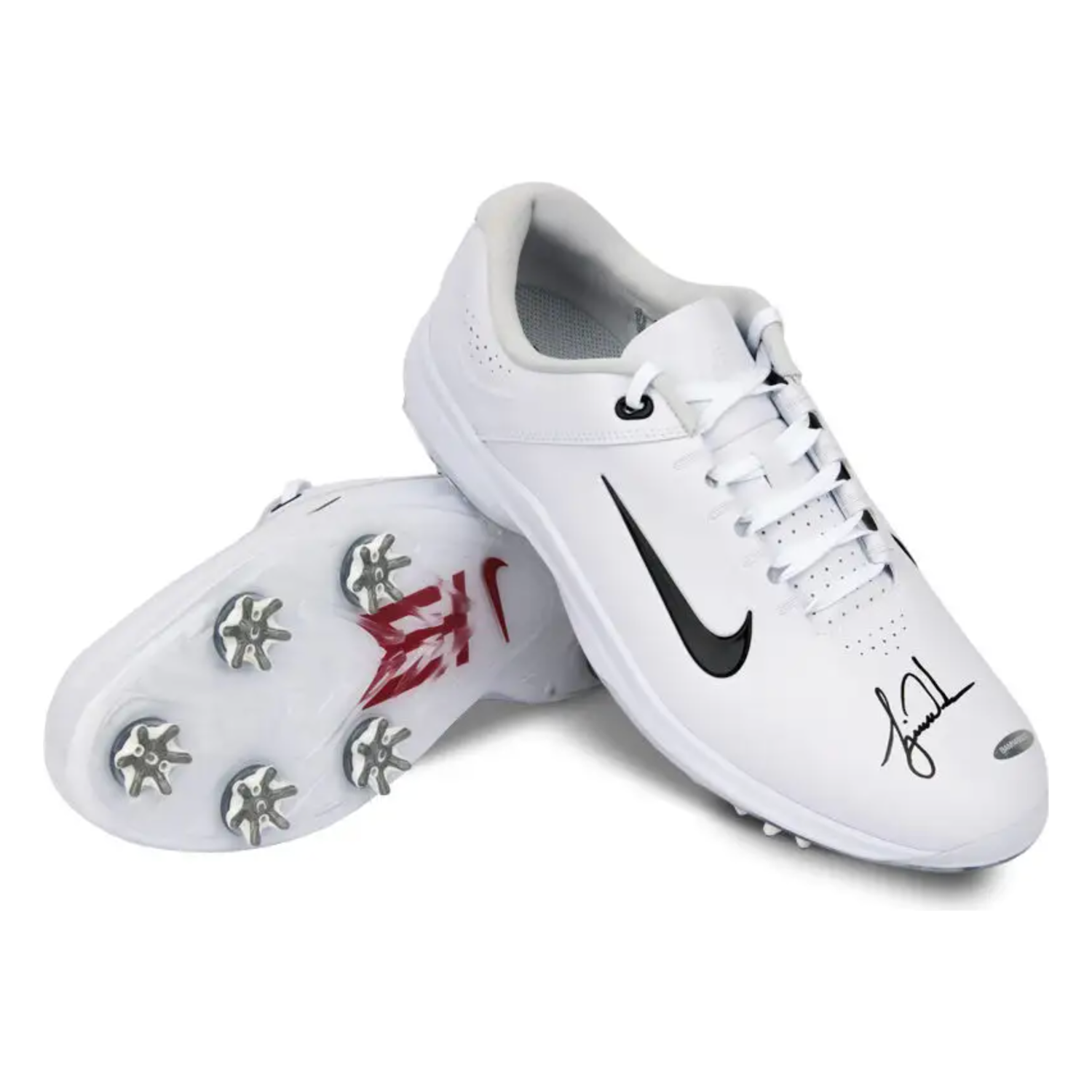 Tiger Woods Autographed Nike Air Zoom Tiger Woods 2020 Golf Shoes UDA