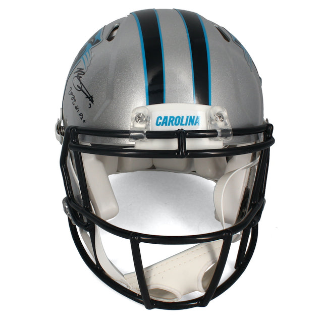 Bryce Young Autographed "2023 #1 Pick" Carolina Panthers Speed Authentic Helmet Fanatics